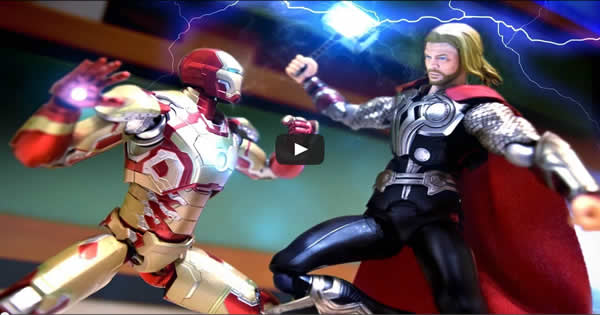 Stop Motion - Iron Man VS Thor 4