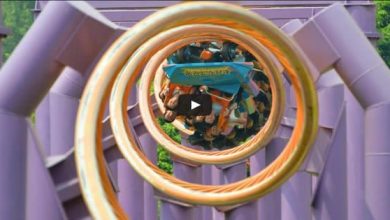 Chimelong, a montanha russa com 10 loopings 7