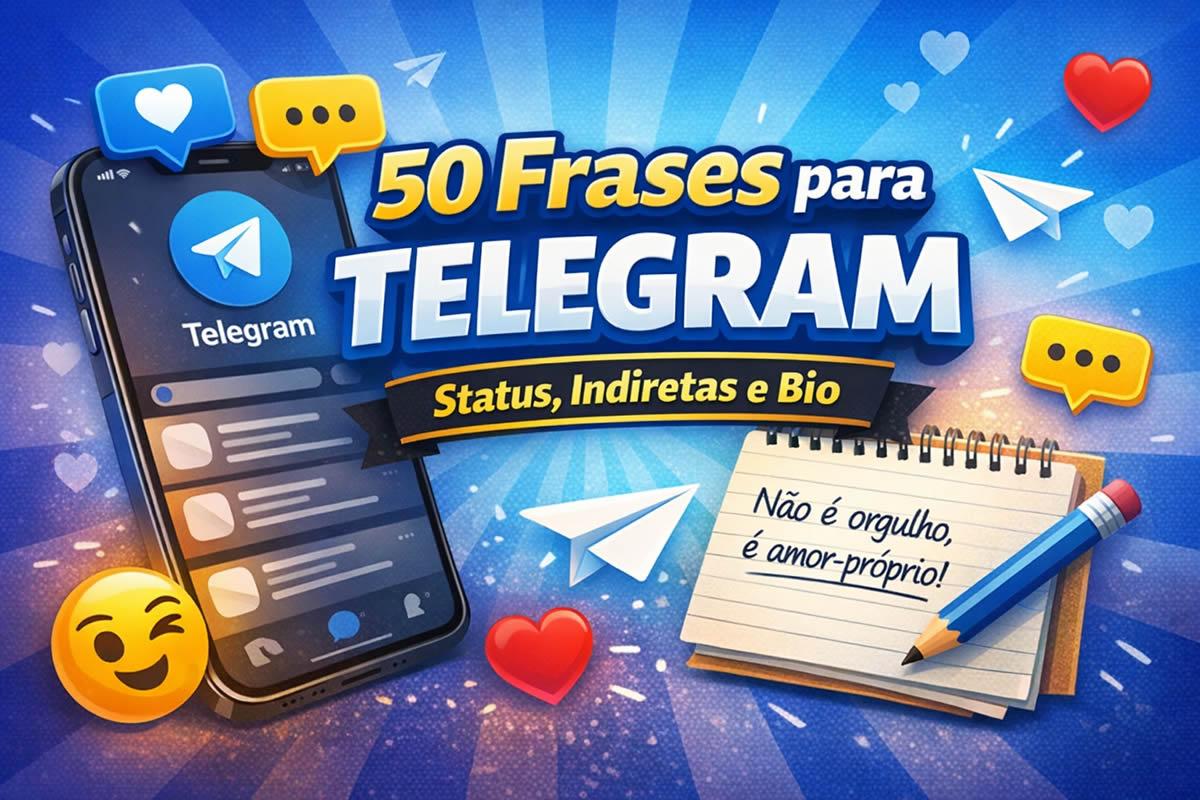 50 frases para Telegram tão boas que você vai querer usar agora
