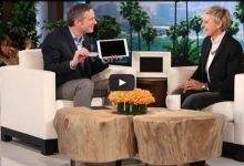 Mágico do Ipad faz um show no programa The Ellen Show 9