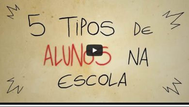5 tipos de alunos na escola 10