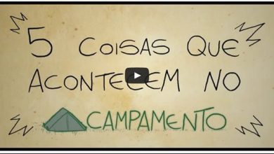 5 coisas que acontecem no acampamento 5