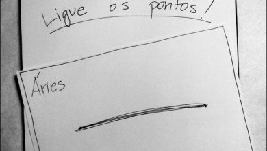 Como cada signo ligaria dois pontos em uma folha 13