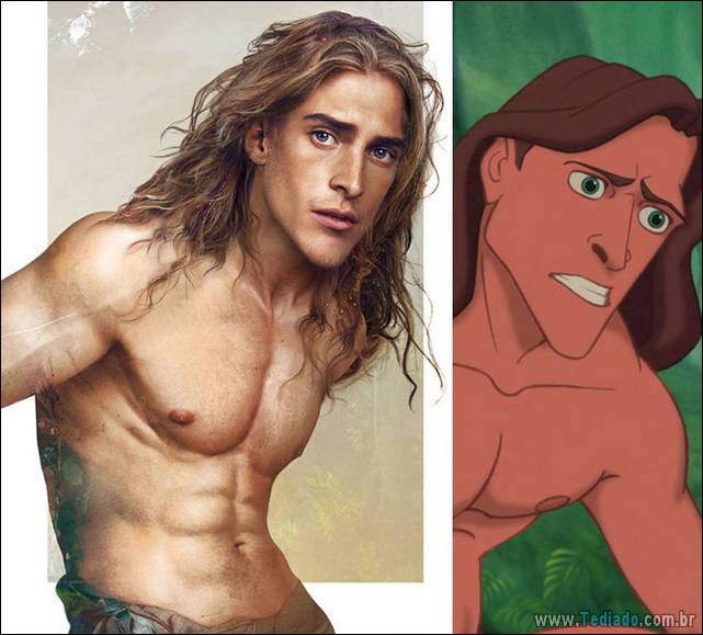 Os príncipes e as princesas da Disney na vida real (21 fotos) 7 princesa-e-principes-disney-07