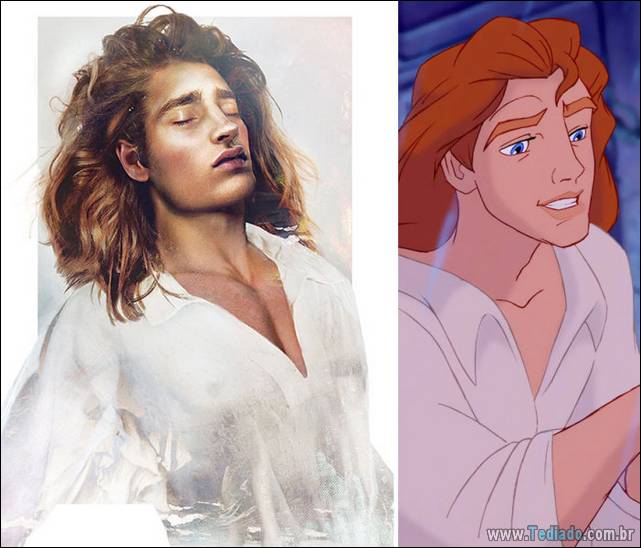 Os príncipes e as princesas da Disney na vida real (21 fotos) 8 princesa-e-principes-disney-08