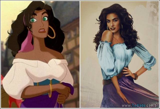 Os príncipes e as princesas da Disney na vida real (21 fotos) 13 princesa-e-principes-disney-13