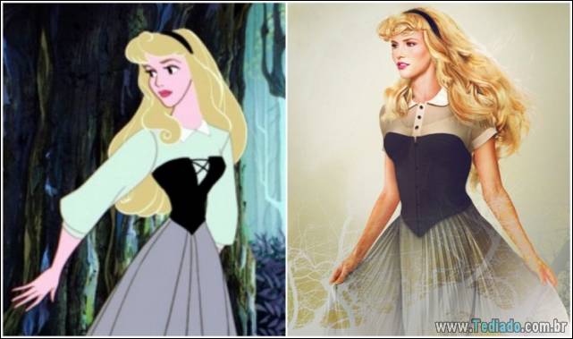 Os príncipes e as princesas da Disney na vida real (21 fotos) 14 princesa-e-principes-disney-14