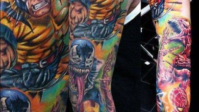 54 Tatuagens da Marvel que vão deixar você de boca aberta 26