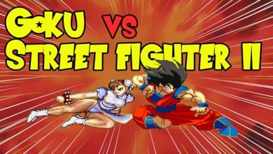 Goku VS Street Fighter 2 7