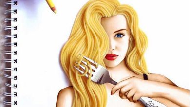 Artista utiliza objetos da vida real para completar suas ilustrações 18