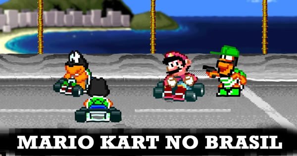 E se Mario Kart fosse no Brasil? 8