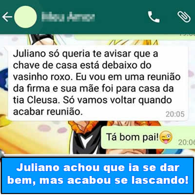 Juliano achou que ia se dar bem, mas acabou se lascando! link-da-semana-06