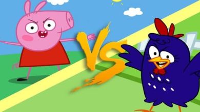 Peppa Pig VS Galinha Pintadinha 8