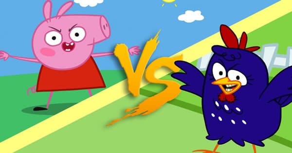 Peppa Pig VS Galinha Pintadinha 1