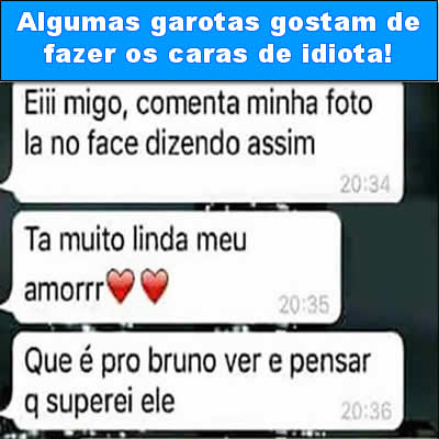 Algumas garotas gostam de fazer os caras de idiota! link-da-semana-05