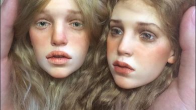 Artista russo criar incrivelmente realista rostos de bonecas. (17 fotos) 24