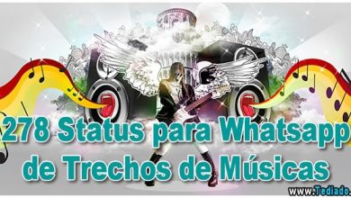 278 Status para Whatsapp de Trechos de Músicas 7