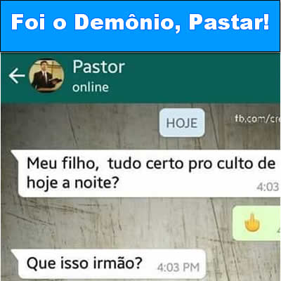 Foi o Demônio, Pastar! t-link-03