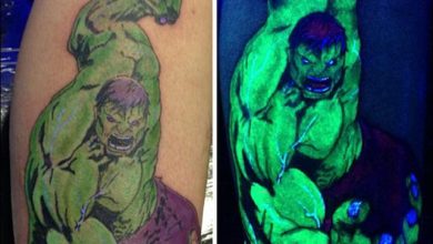 31 impressionantes tatuagens feito com luz negra 47