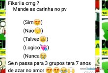 12 Brincadeiras para grupos do whatsapp 7