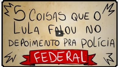 5 Coisas que o Lula falou pra policia federal 6