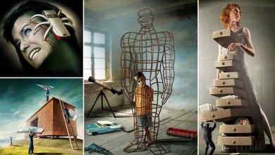 Artista polonês revelar O lado mais escuro da sociedade moderna (36 fotos) 13