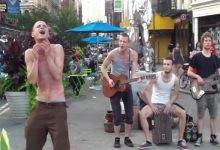 Apenas um grupo de artistas de rua 10