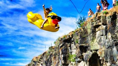 Balanço de corda em uma ponte - Surreal 10