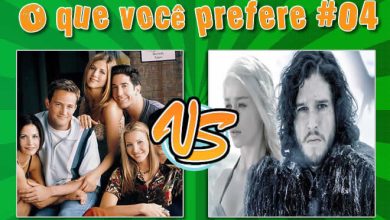 O que você prefere #04 - Friends ou Game of thrones 10