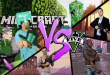 Batalha de rap: Minecraft VS GTA V 5