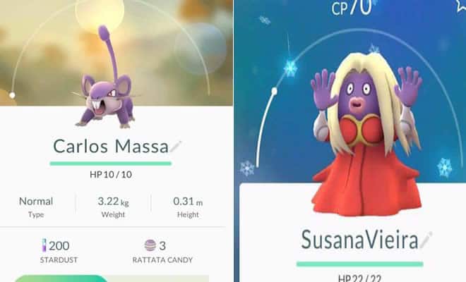 20 nomes criativo para seus pokémons no Pokemon GO 1