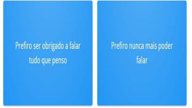 O que você prefere #13 - Falar ou Não 6