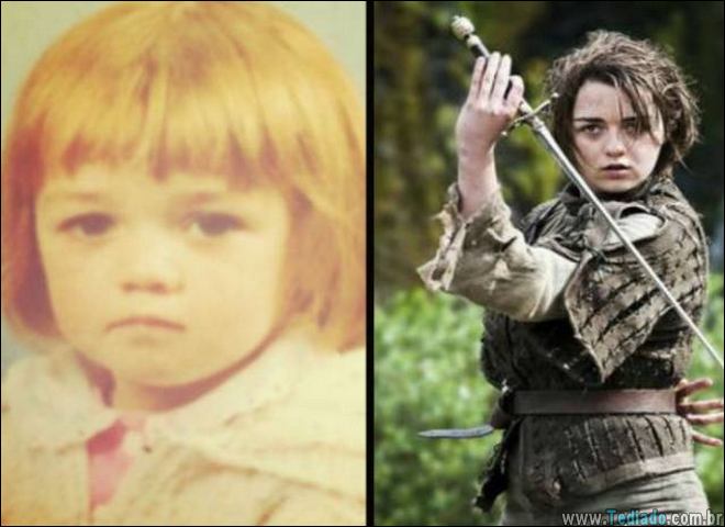 Como eram os personagens do Game of thrones antes da séria (30 fotos) 10