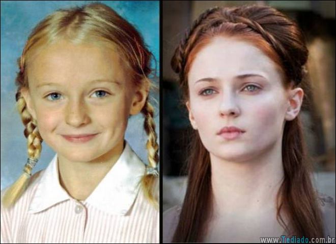 Como eram os personagens do Game of thrones antes da séria (30 fotos) 18