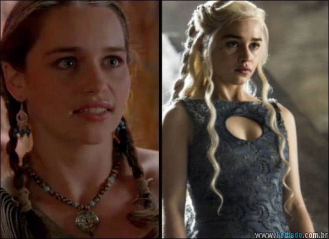 Como eram os personagens do Game of thrones antes da séria (30 fotos) 30