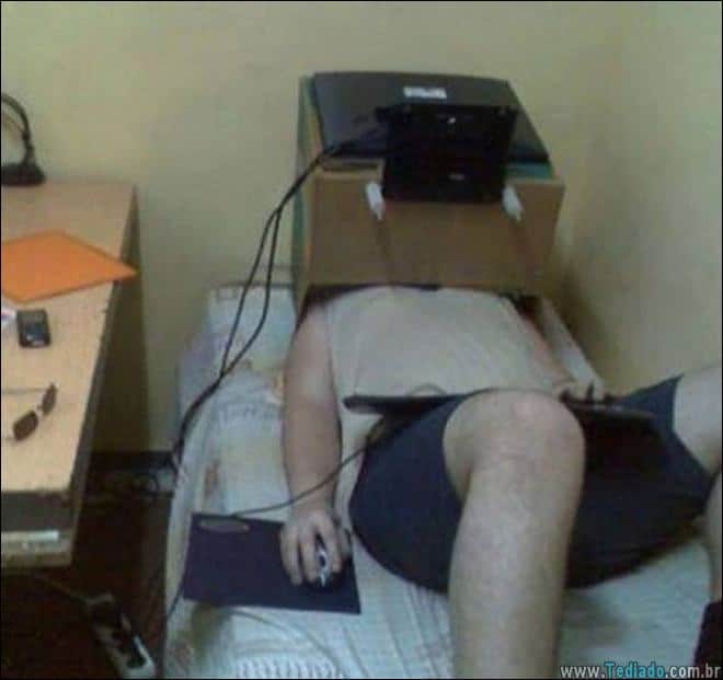 Quando a preguiça é empurrada para um novo nível (32 fotos) 4