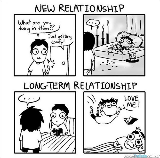 15 Tirinhas que só quem está num relacionamento sério vai conseguir entender 4