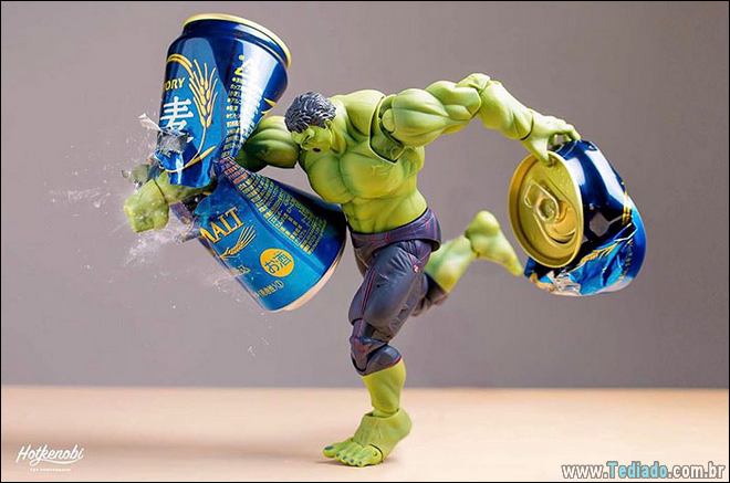 Action Figures na vida real, fotos impressionantes pelo fotógrafo japonês (42 fotos) 2