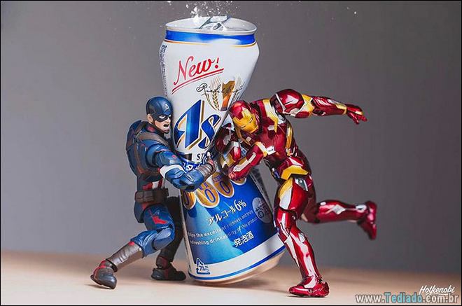 Action Figures na vida real, fotos impressionantes pelo fotógrafo japonês (42 fotos) 4