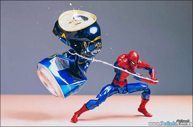 Action Figures na vida real, fotos impressionantes pelo fotógrafo japonês (42 fotos) 6