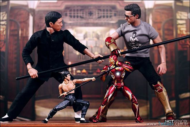 Action Figures na vida real, fotos impressionantes pelo fotógrafo japonês (42 fotos) 12