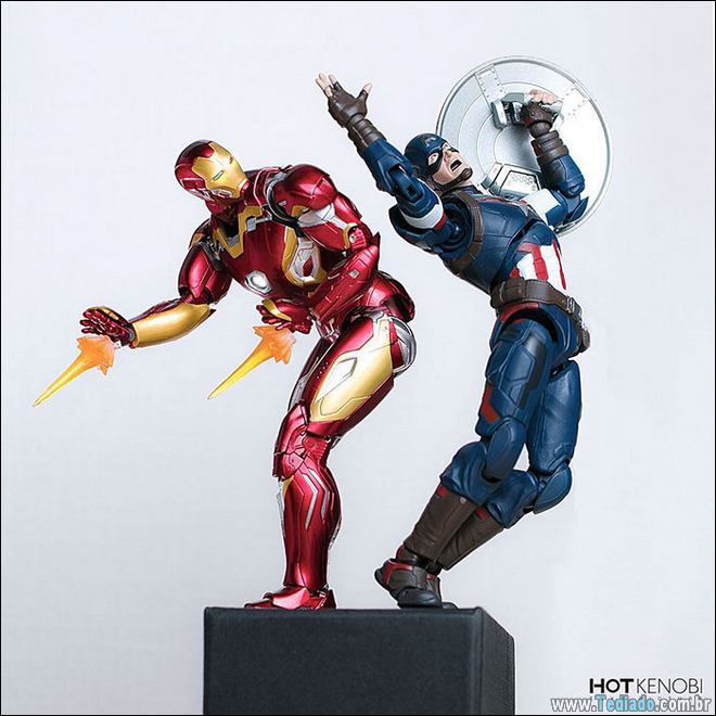 Action Figures na vida real, fotos impressionantes pelo fotógrafo japonês (42 fotos) 15