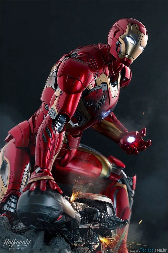 Action Figures na vida real, fotos impressionantes pelo fotógrafo japonês (42 fotos) 19