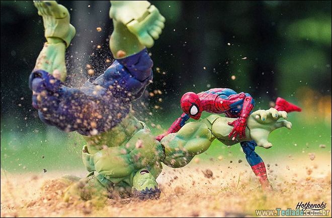 Action Figures na vida real, fotos impressionantes pelo fotógrafo japonês (42 fotos) 23
