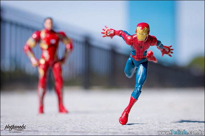 Action Figures na vida real, fotos impressionantes pelo fotógrafo japonês (42 fotos) 30