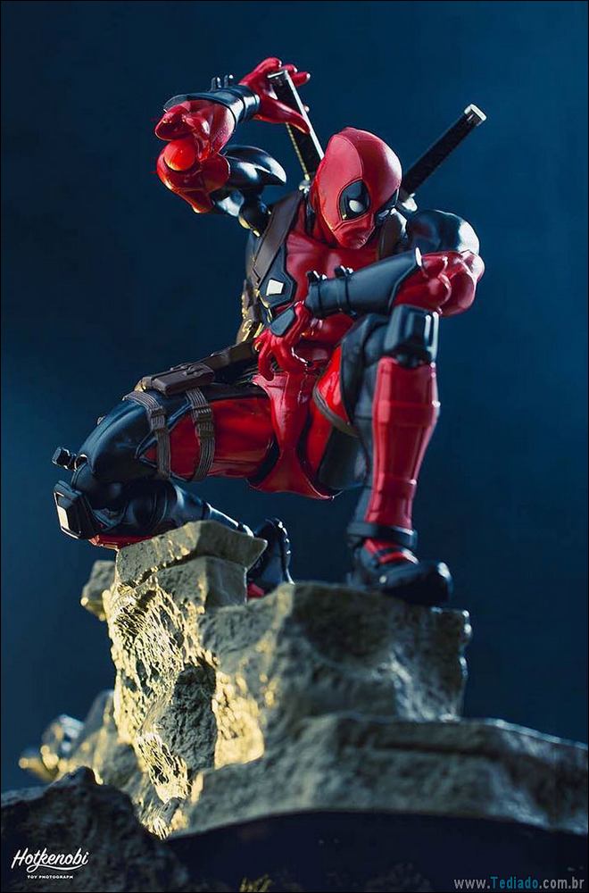 Action Figures na vida real, fotos impressionantes pelo fotógrafo japonês (42 fotos) 31