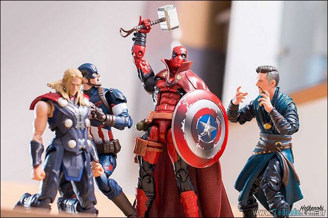 Action Figures na vida real, fotos impressionantes pelo fotógrafo japonês (42 fotos) 35