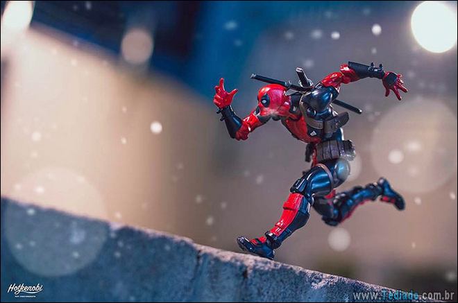 Action Figures na vida real, fotos impressionantes pelo fotógrafo japonês (42 fotos) 40