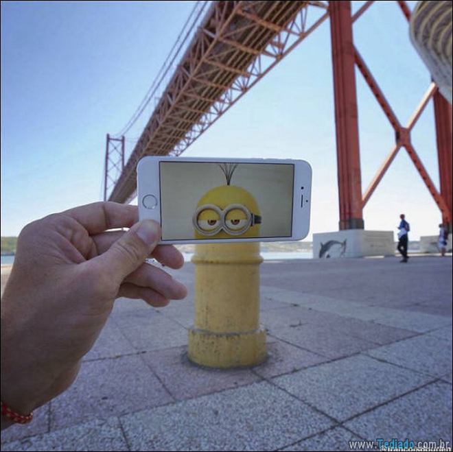Quem imaginaria que os filmes se encaixa bem no mundo real (25 fotos) 5