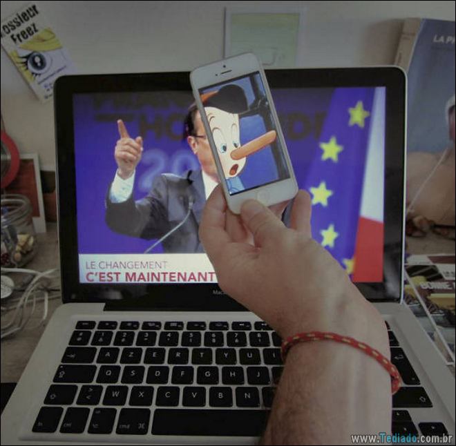 Quem imaginaria que os filmes se encaixa bem no mundo real (25 fotos) 11